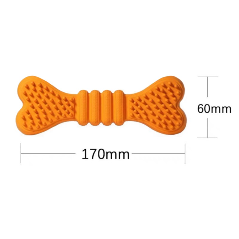 Durable Bone-Shaped Dog Chew Toy – Teeth Cleaning & Mental Stimulation