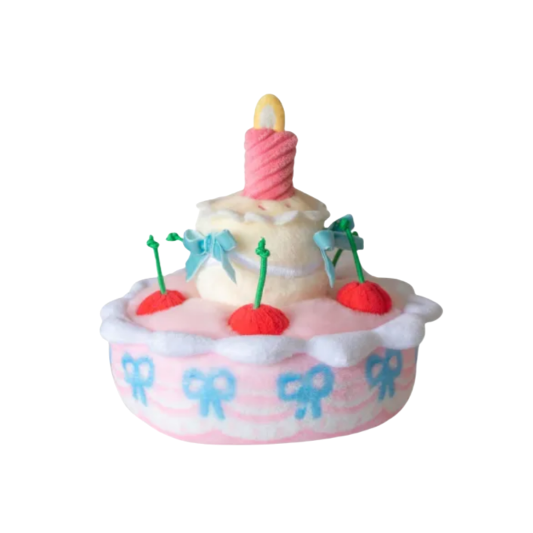 Interactive Snuffle Toy for Dogs and Cats - Birthday Cake
