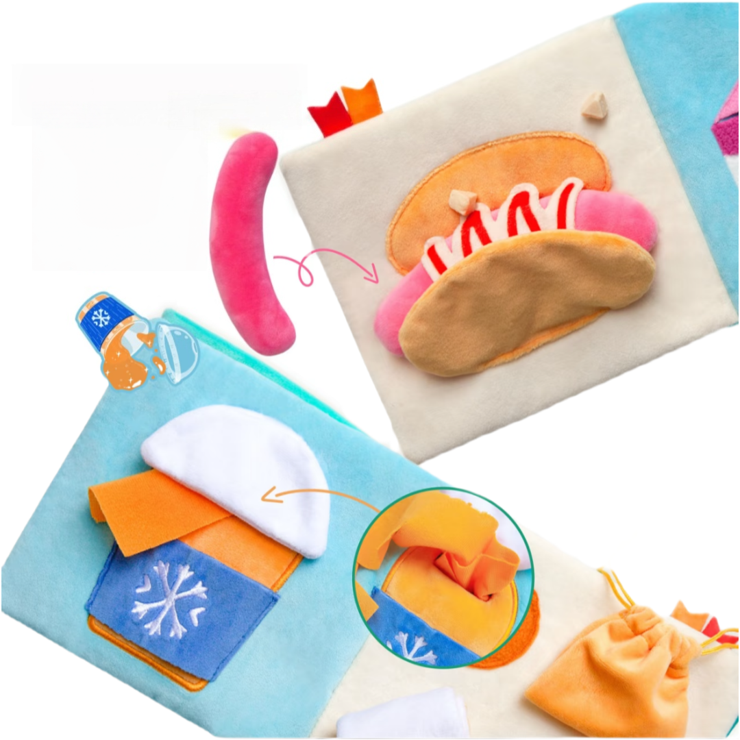 Interactive Snuffle Book for Dogs - Convenience Store