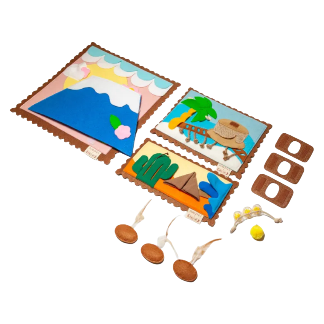 Interactive Snuffle Mat for Dogs - Travel Landmark