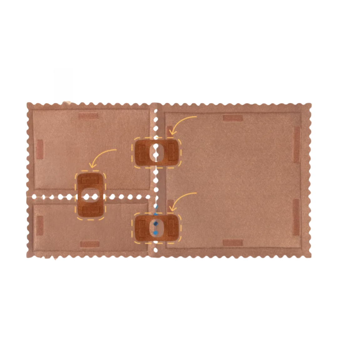 Interactive Snuffle Mat for Dogs - Travel Landmark