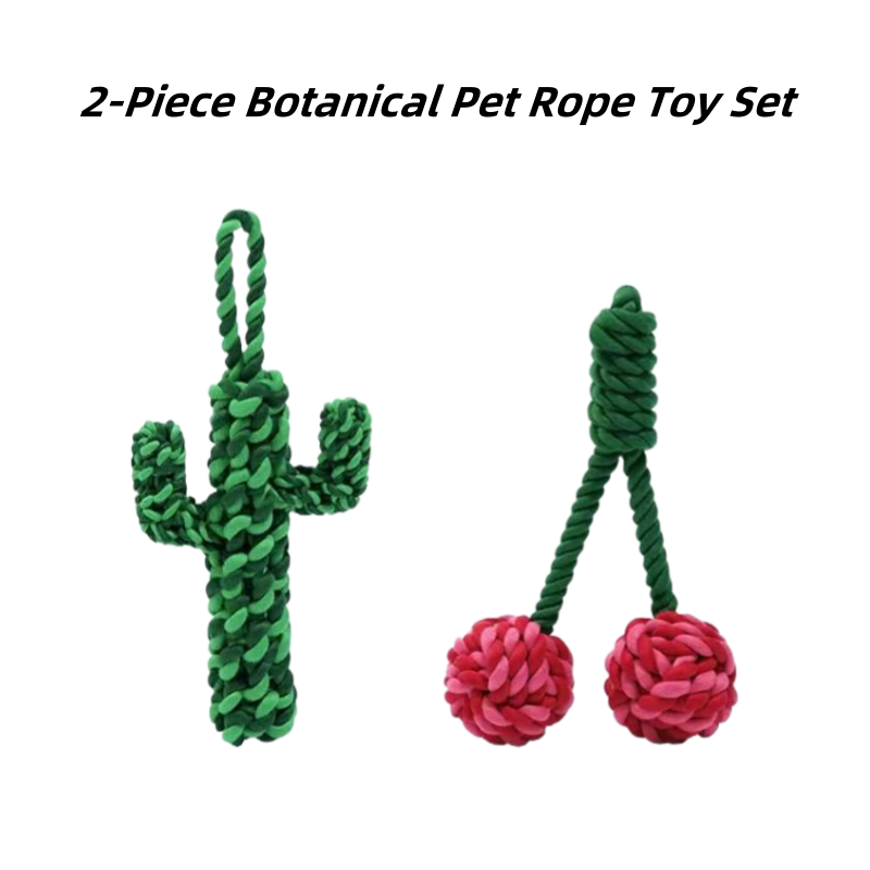 Botanical Garden Dog Rope Toy – Pack Combo