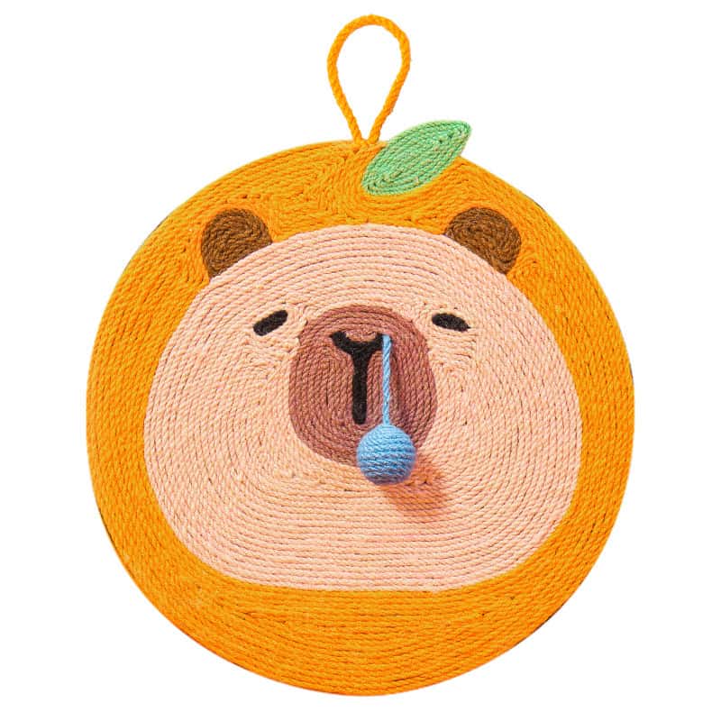 Fruit & Guinea Pig Sisal Big Cat Scratcher