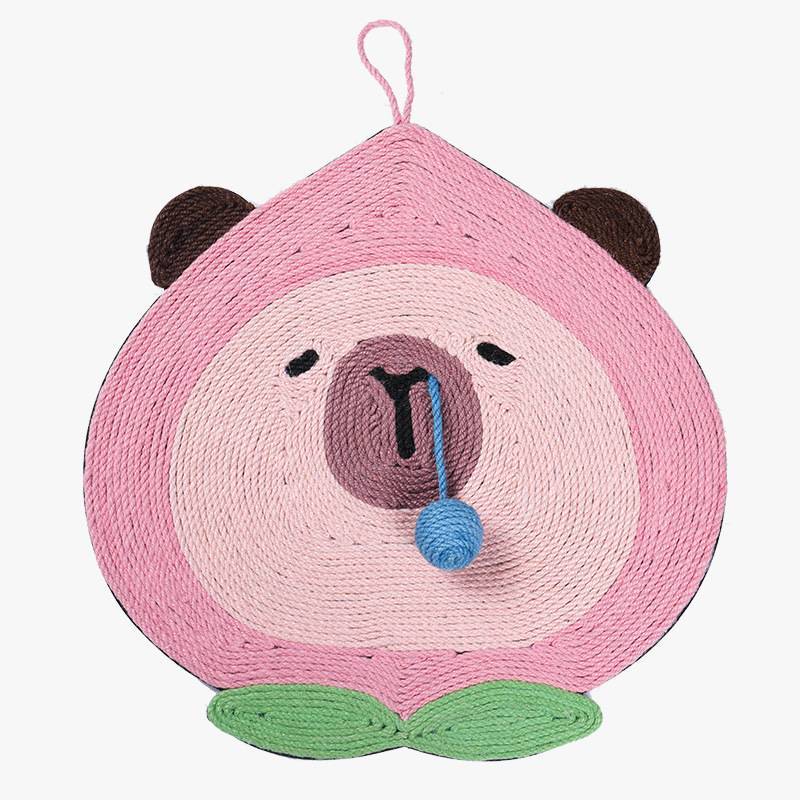Fruit & Guinea Pig Sisal Big Cat Scratcher