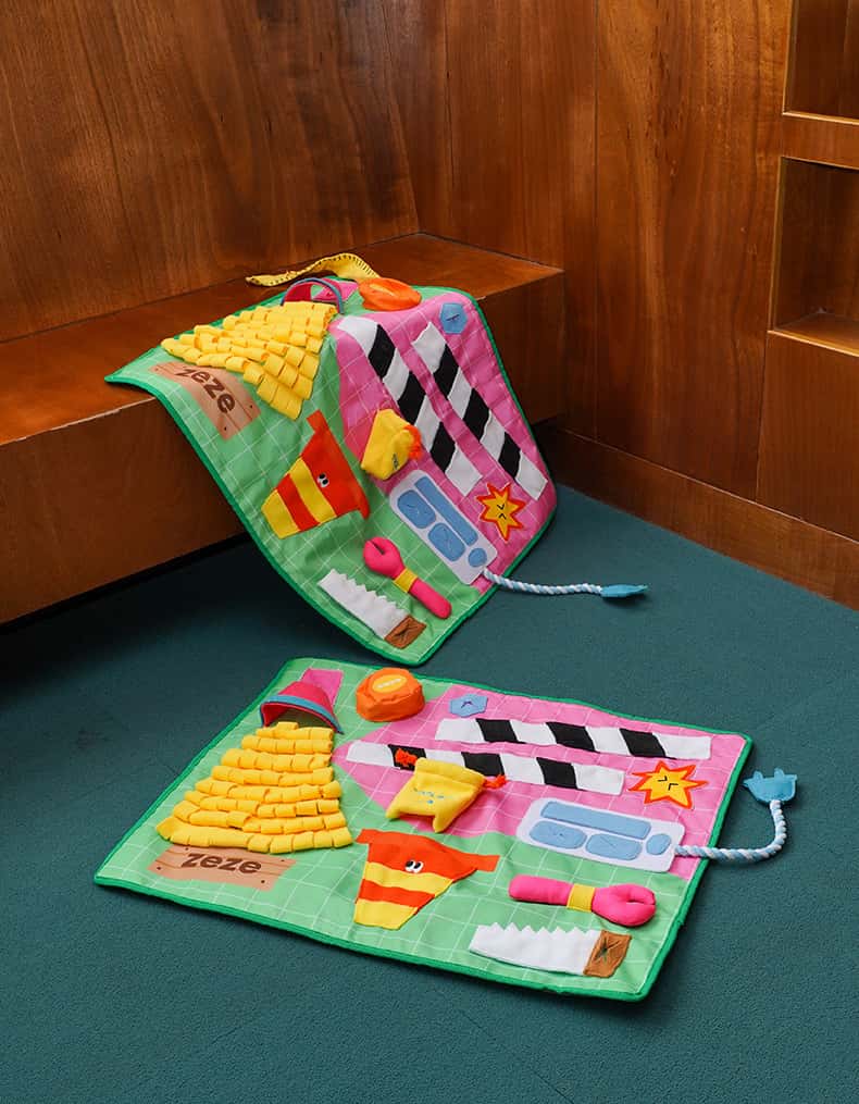 Interactive Snuffle Mat for Dogs – “Little Mechanic”