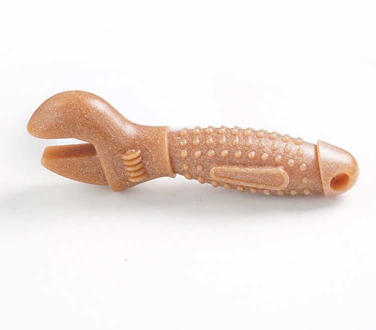 Wood-Plastic Chew Stick – Wrench-Shaped