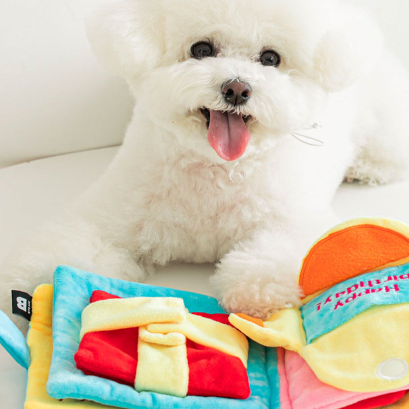 Interactive Snuffle Book for Dogs - It’s My Birthday(Difficulty Level 2)