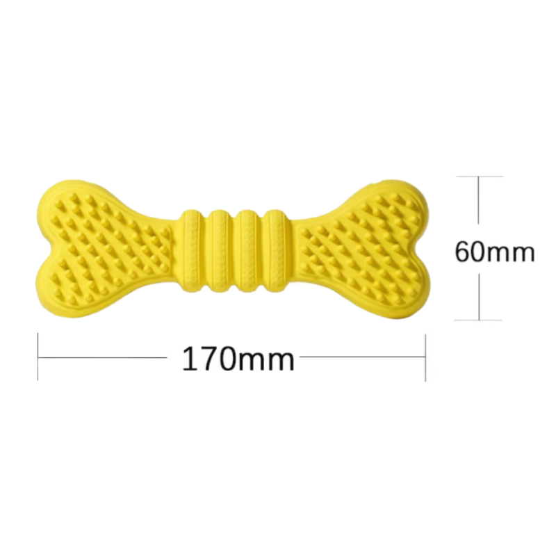 Durable Bone-Shaped Dog Chew Toy – Teeth Cleaning & Mental Stimulation