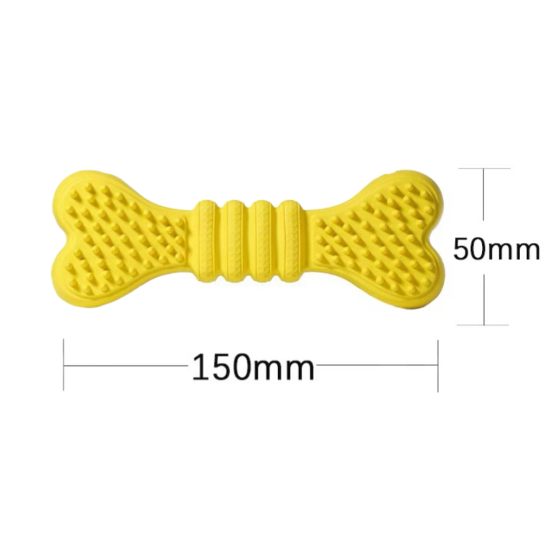 Durable Bone-Shaped Dog Chew Toy – Teeth Cleaning & Mental Stimulation