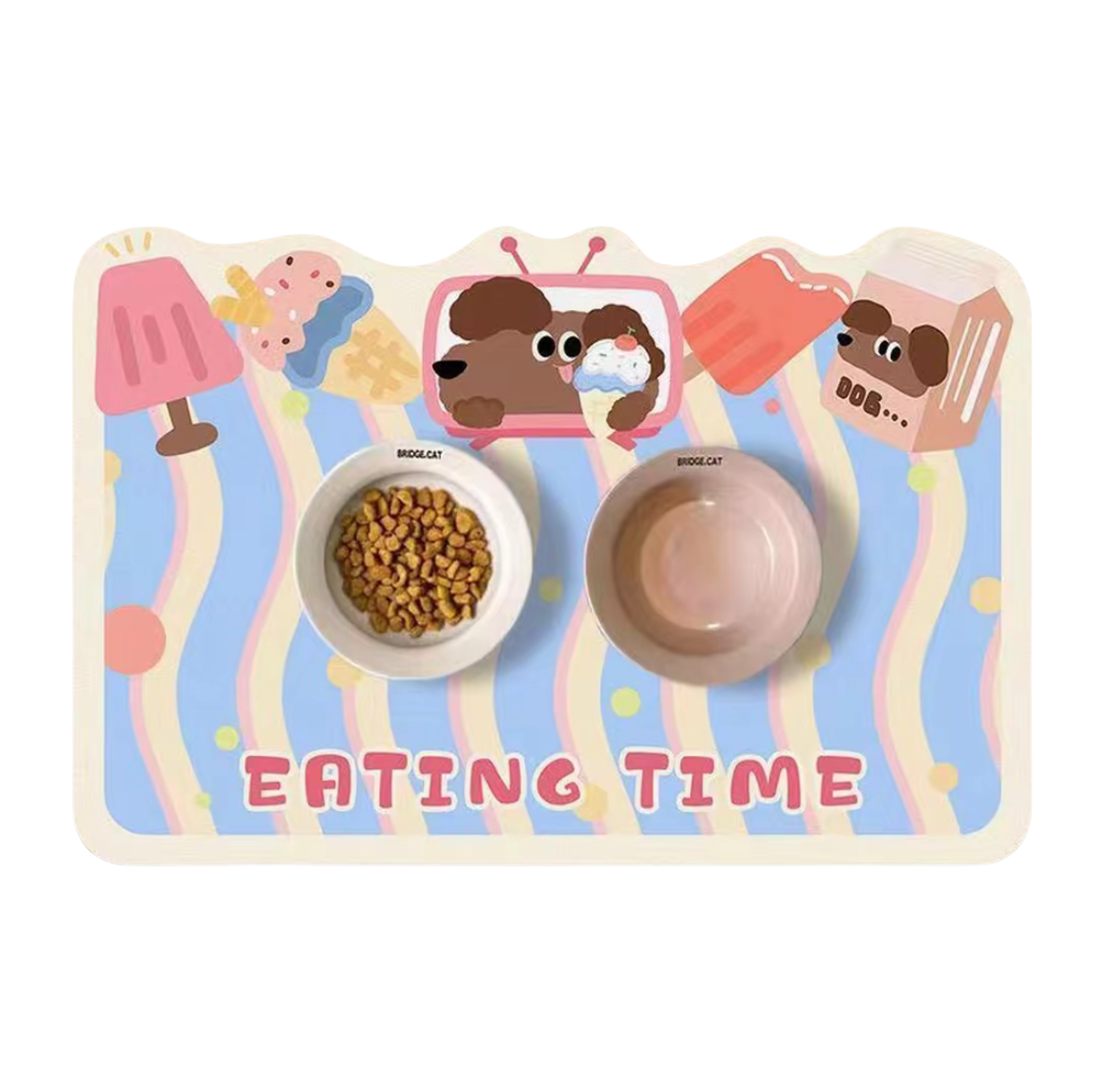 Washable Diatomite Anti-Slip Mat(Blue) – For Pets & Home Use