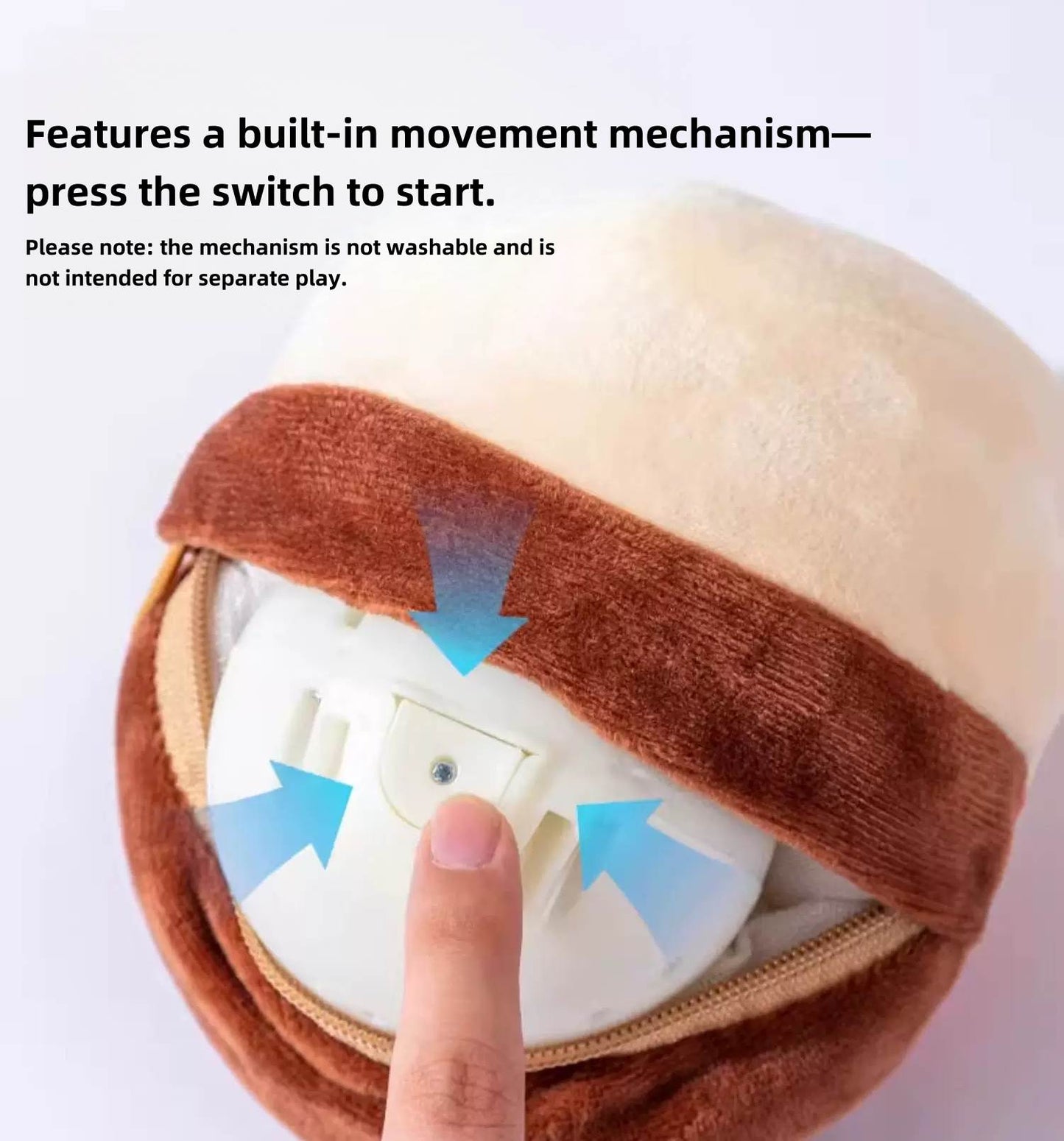 Electric Bouncing Dog Toy – Bread Bun