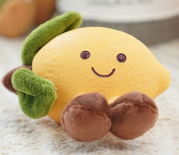 Fruity Chewables Dog Toy –  Lemon