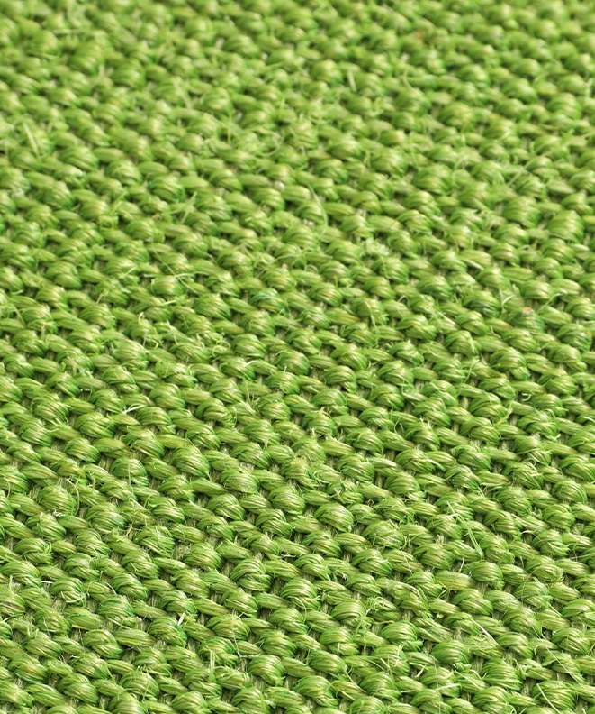 Floral Sisal Cat Scratcher Rug