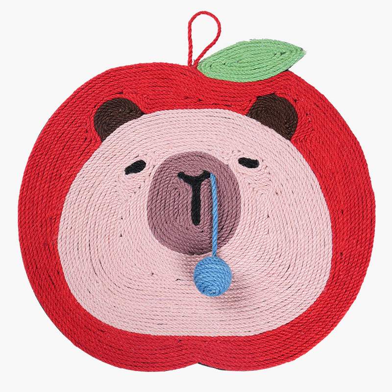 Fruit & Guinea Pig Sisal Big Cat Scratcher