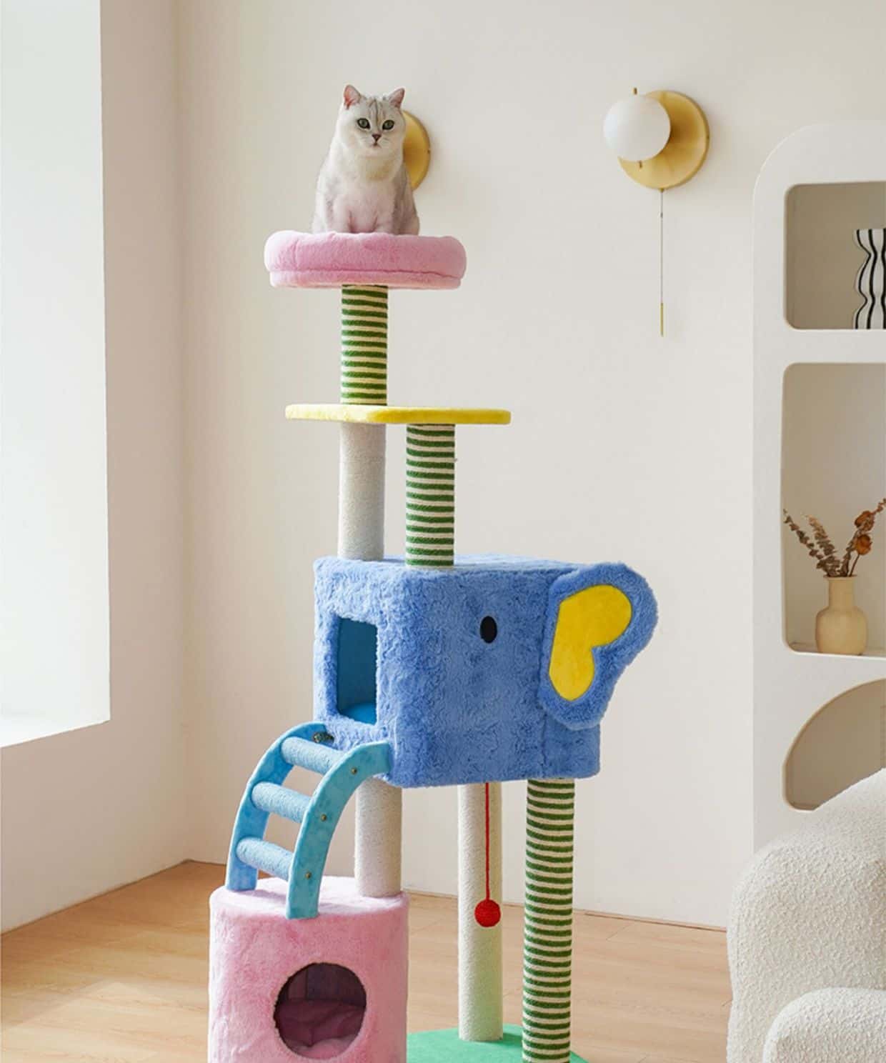Elephant Cat Tree Tower - Large Multi-Level