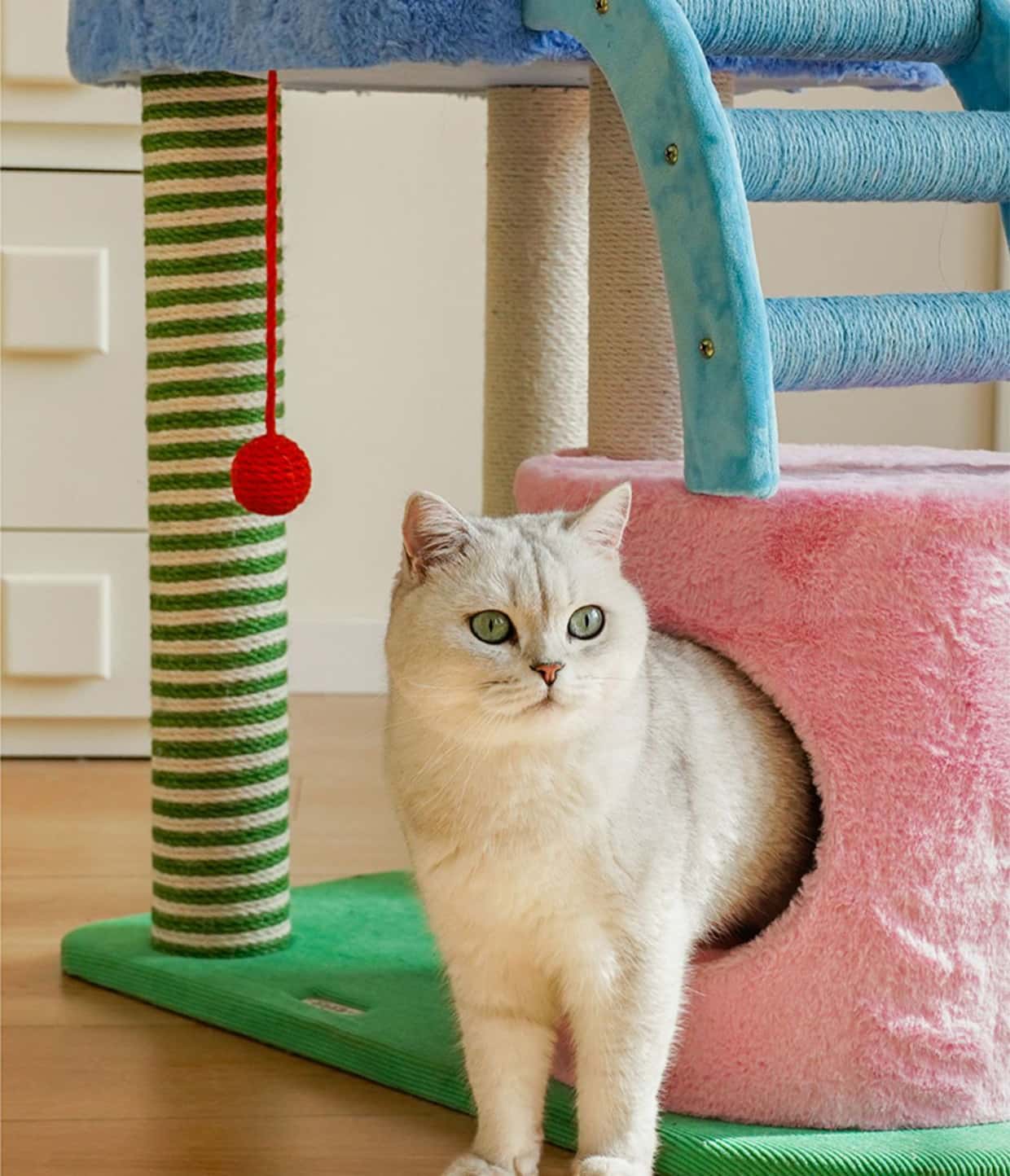 Elephant Cat Tree Tower - Large Multi-Level
