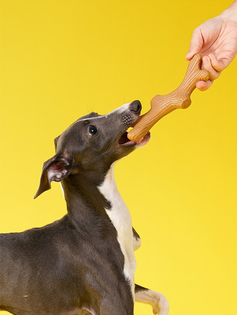 Natural Wood Fiber Antler Chew Toy – Eco-Friendly