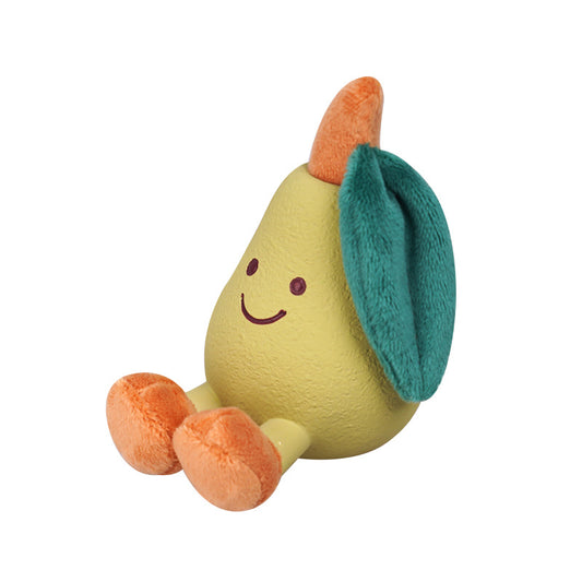 Fruity Chewables Dog Toy –  Green Pear