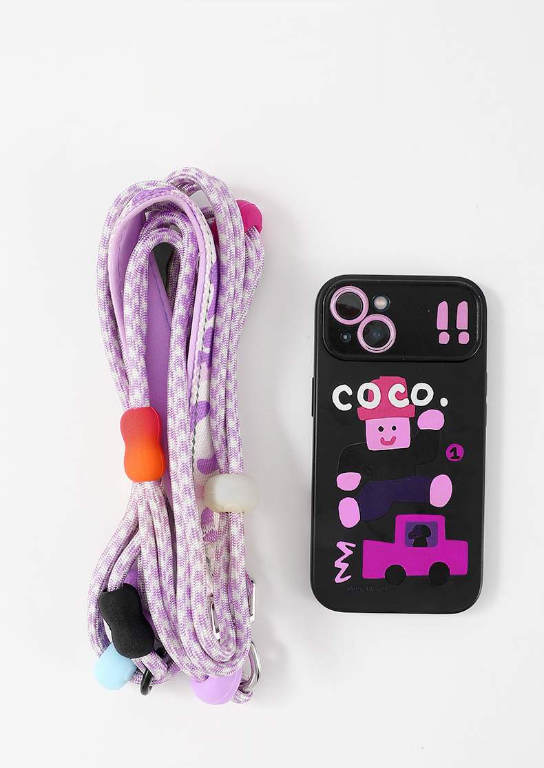 One-Piece Anti-Pull Slip Lead - Purple