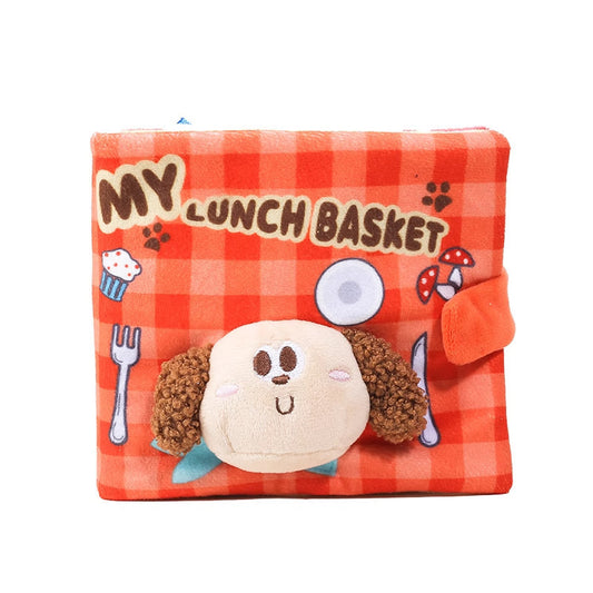 Interactive Snuffle Book for Dogs - My Lunch Basket(Difficulty Level 2)