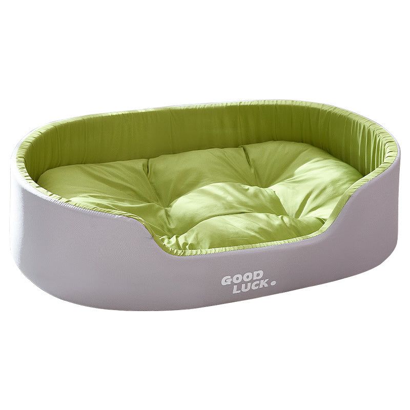 Dog Bed with Removable Cushion