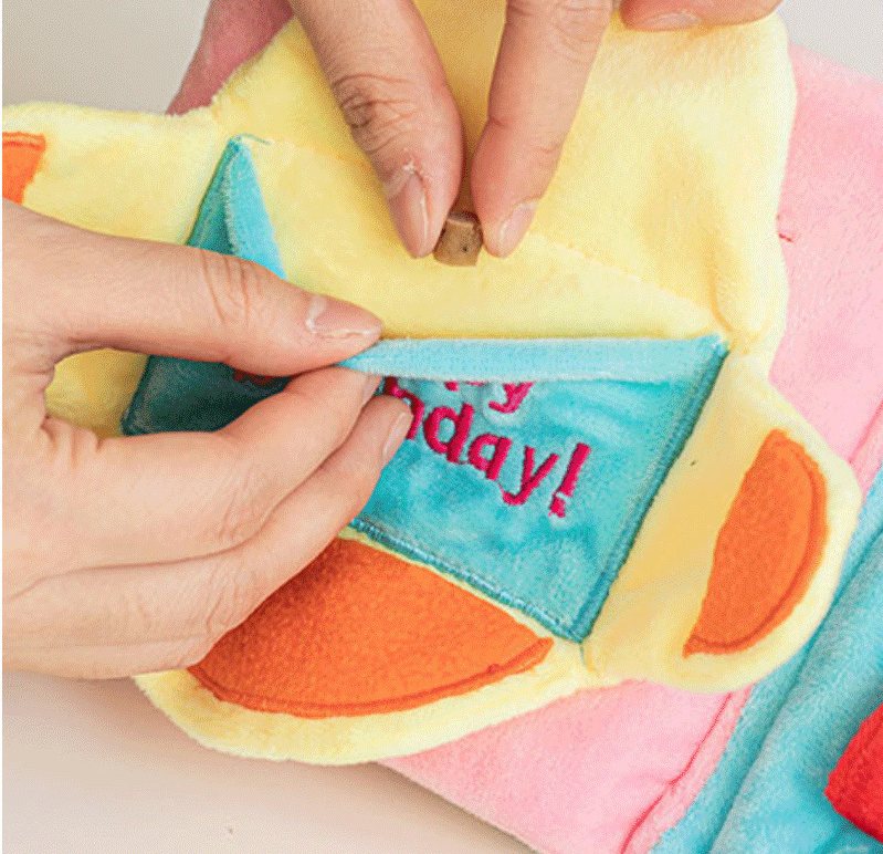 Interactive Snuffle Book for Dogs - It’s My Birthday(Difficulty Level 2)