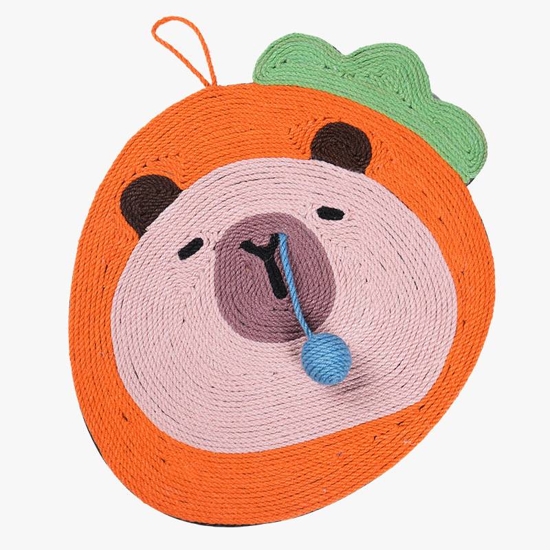 Fruit & Guinea Pig Sisal Big Cat Scratcher