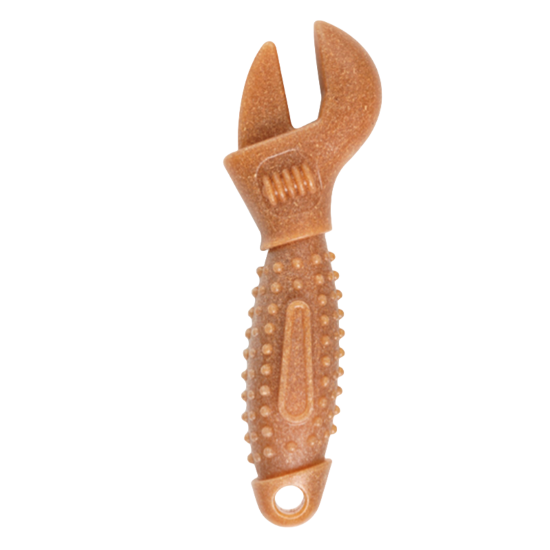 Wood-Plastic Chew Stick – Wrench-Shaped