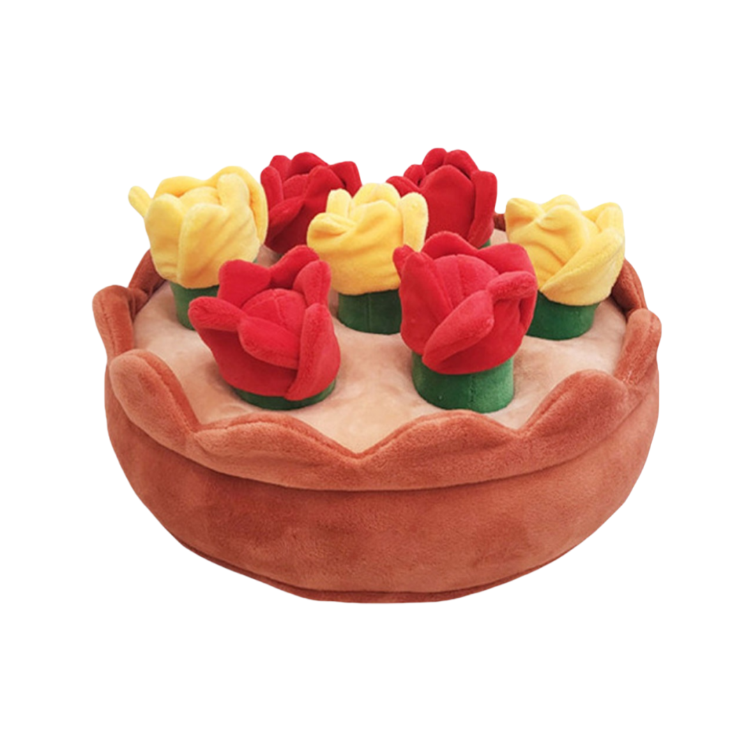 Interactive Snuffle Toy for Dogs - Tulip Planter