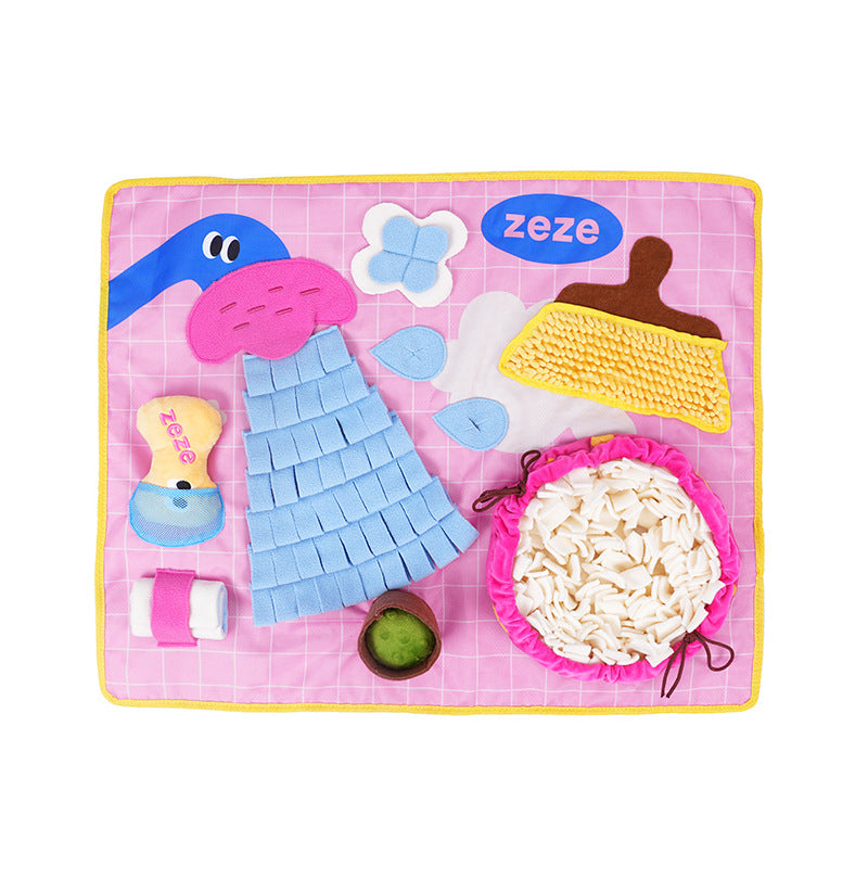Interactive Snuffle Mat for Dogs –  “Bath Time”