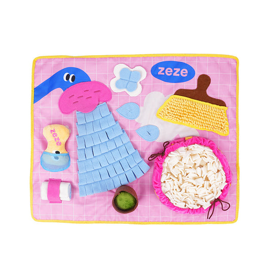 Interactive Snuffle Mat for Dogs –  “Bath Time”