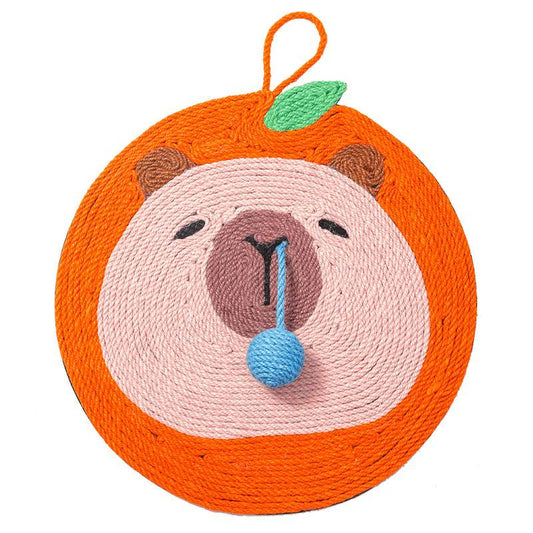 Fruit & Guinea Pig Sisal Big Cat Scratcher