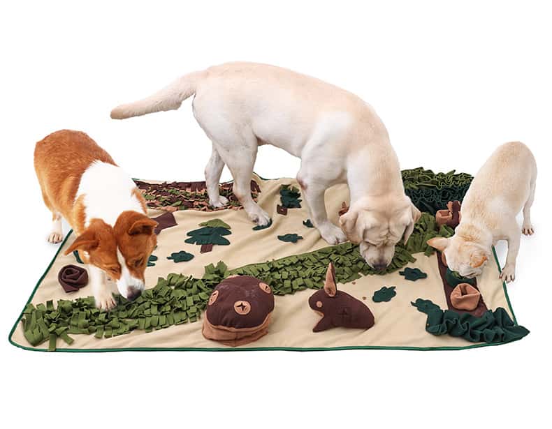Interactive Snuffle XL Mat for Dogs - Forest Adventure