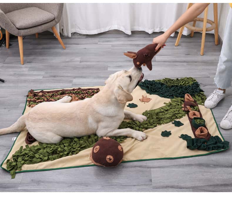 Interactive Snuffle XL Mat for Dogs - Forest Adventure