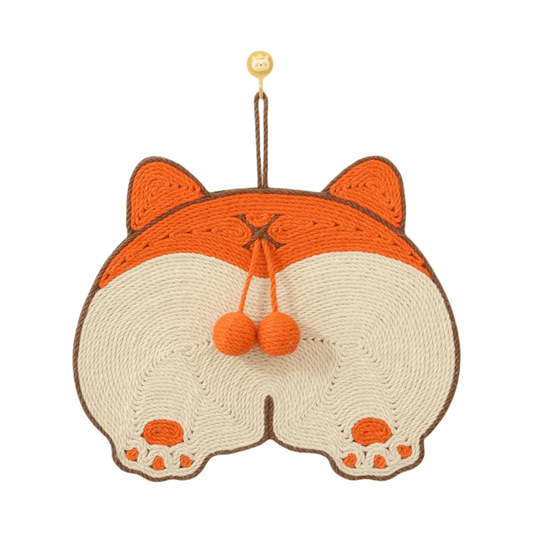 Corgi Butt Sisal Cat Scratcher Mat
