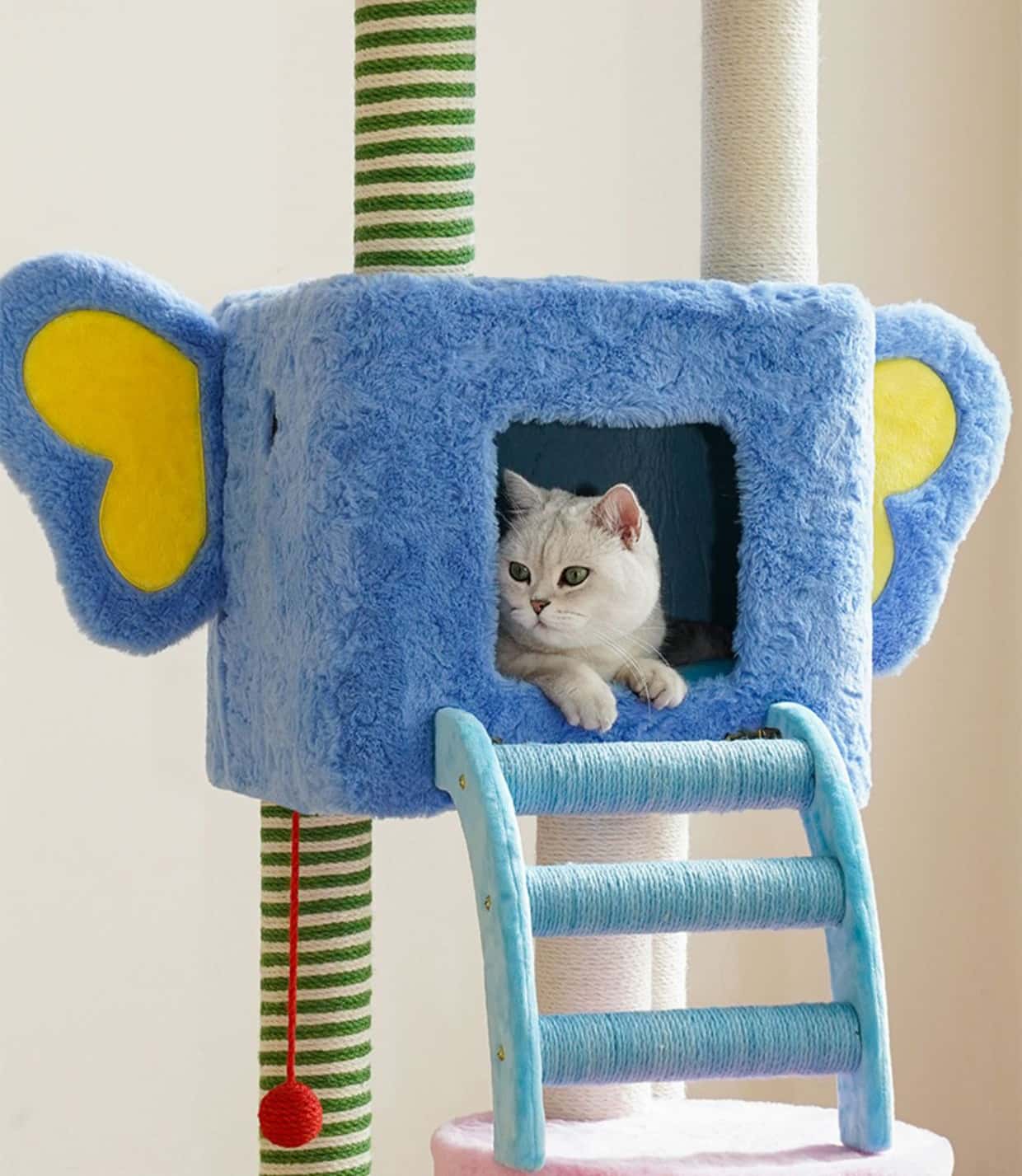 Elephant Cat Tree Tower - Large Multi-Level