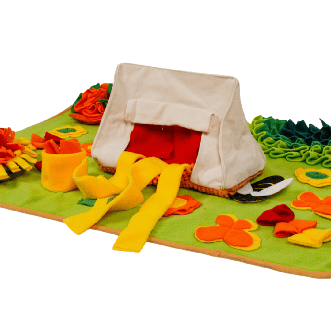 Interactive Snuffle Mat for Dogs - Garden Camping