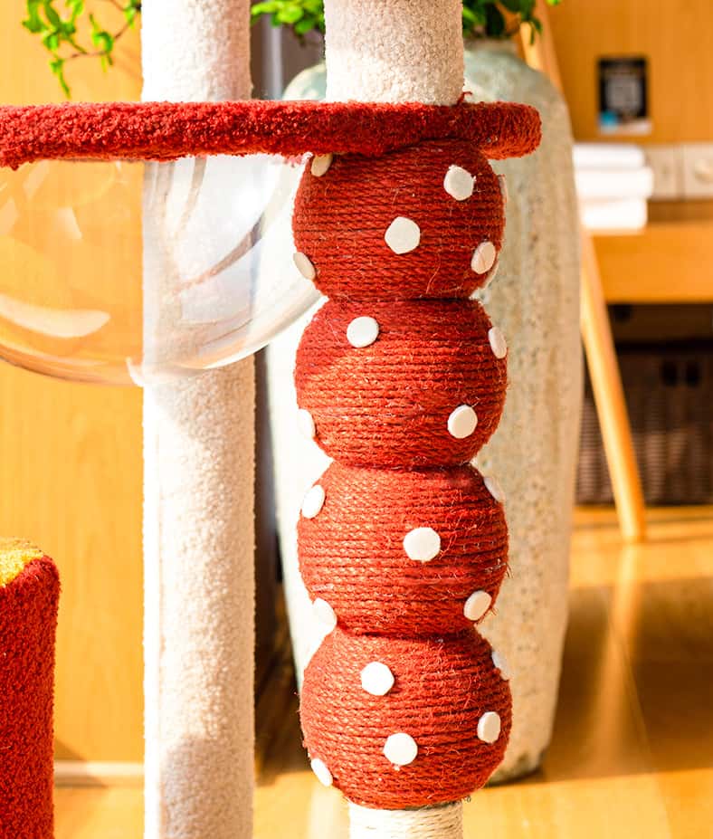 Strawberry Skewer Cat Tree Tower