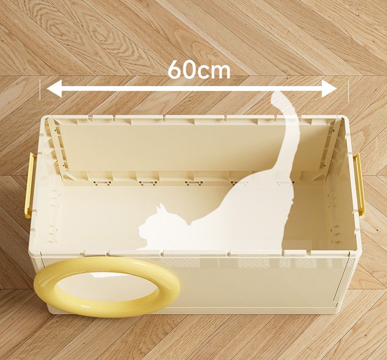 2-in-1 Foldable Cat House & Storage Cabinet