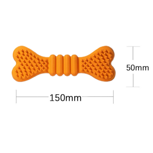 Durable Bone-Shaped Dog Chew Toy – Teeth Cleaning & Mental Stimulation