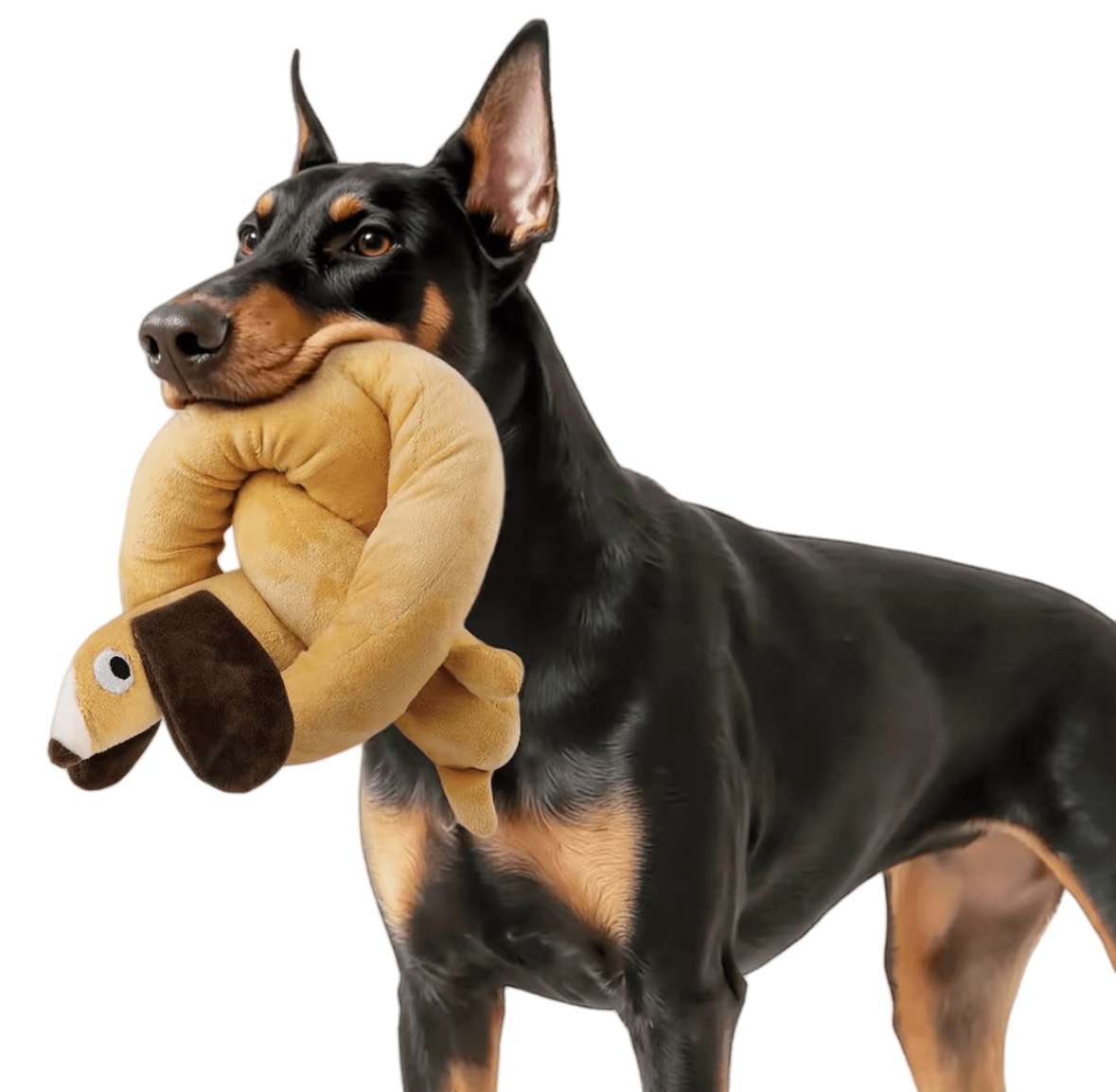 Sausage Dog Plush Toy – 1 Meter Long with Crinkle & Squeaker