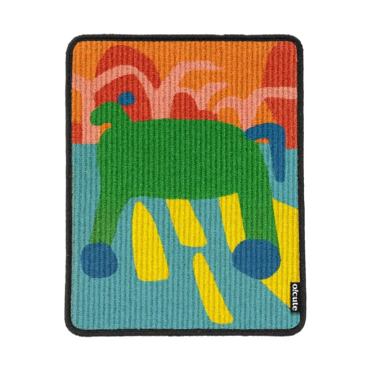 Durable Self-Adhesive Sisal Cat Scratcher – Jungle Pony Design